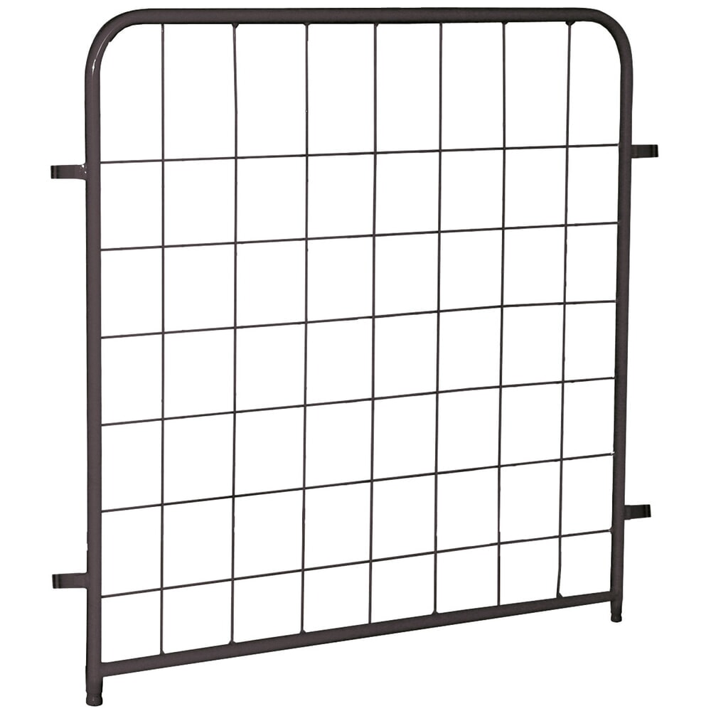 Längswand für VARIOfit® Paket- oder Etagenwagen, HxB 925 mm x 1170 mm, anthrazitgrau, starr