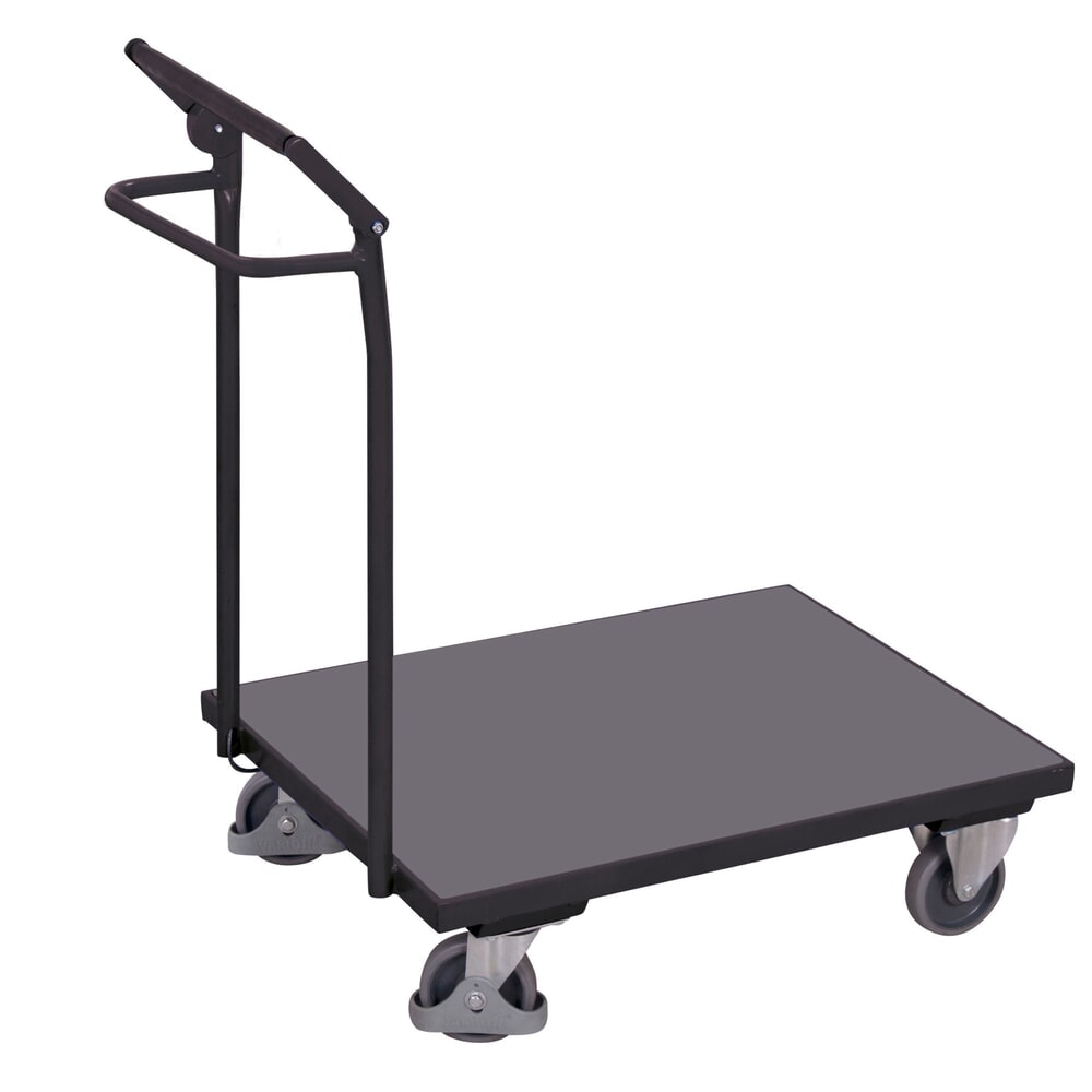 VARIOfit® Magazinwagen, Totmannbremse, HxBxT 1015 mm x 945 mm x 600 mm, anthrazitgrau
