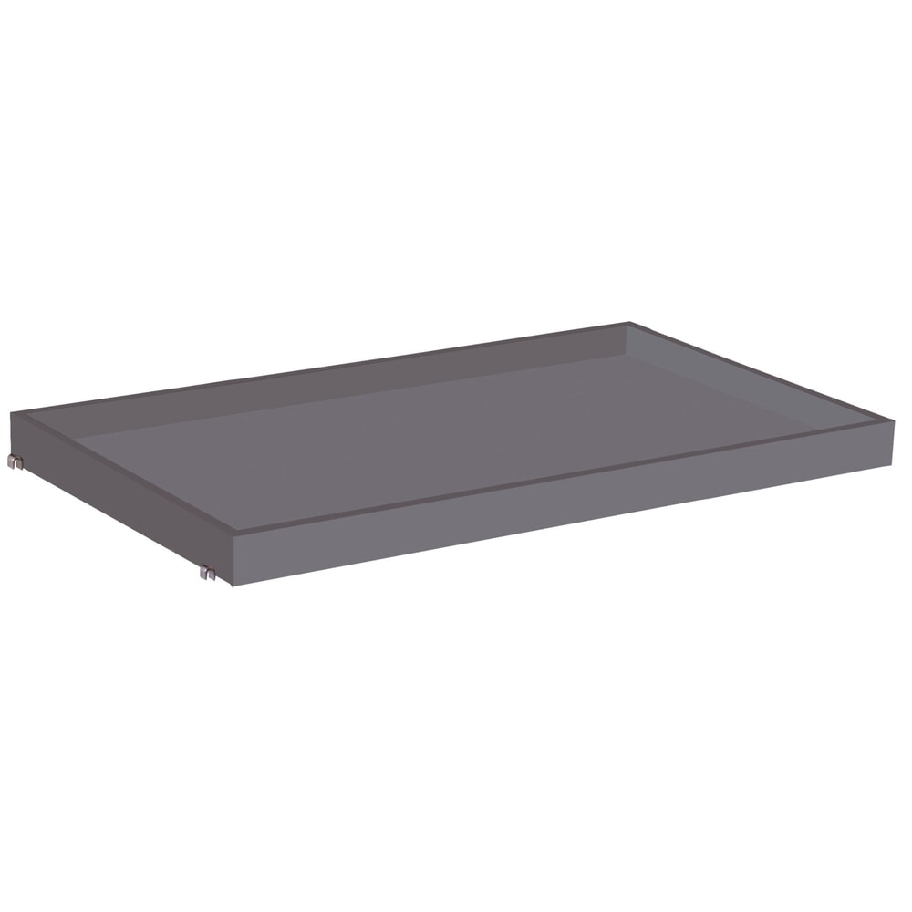 Tablett für VARIOfit® Tischwagen, BxT 815 mm x 455 mm, grau