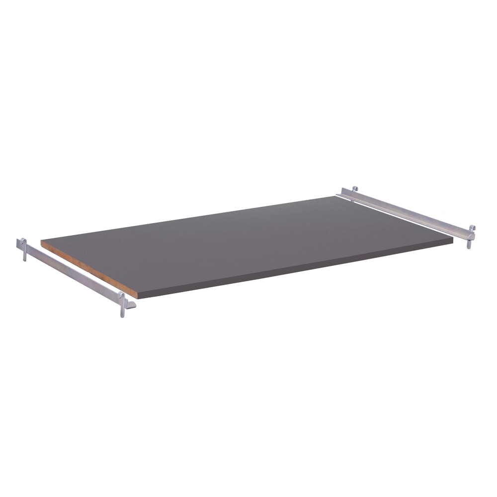 Holzwerkstoff-Boden für VARIOfit® Etagenwagen, für Ladefläche BxT 1200 mm x 760 mm, grau