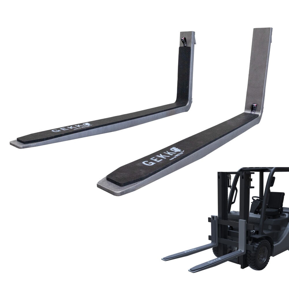 VETTER® Gabelzinken-Antirutsch-Auflage GEKKO, magnetisch, LxB 1550 mm x 115 mm