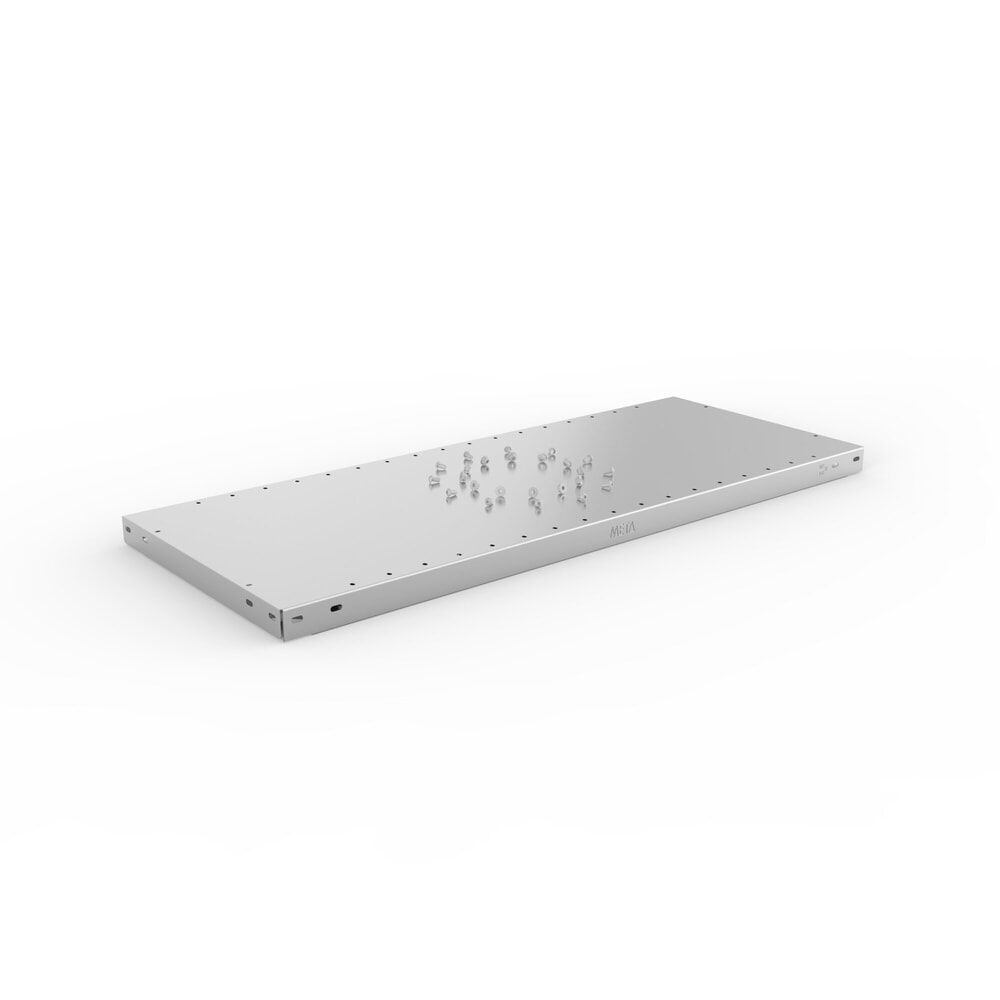 Fachboden für META Fachbodenregal FIX, 150 kg Fachlast, verzinkt, BxT 1000 mm x 400 mm