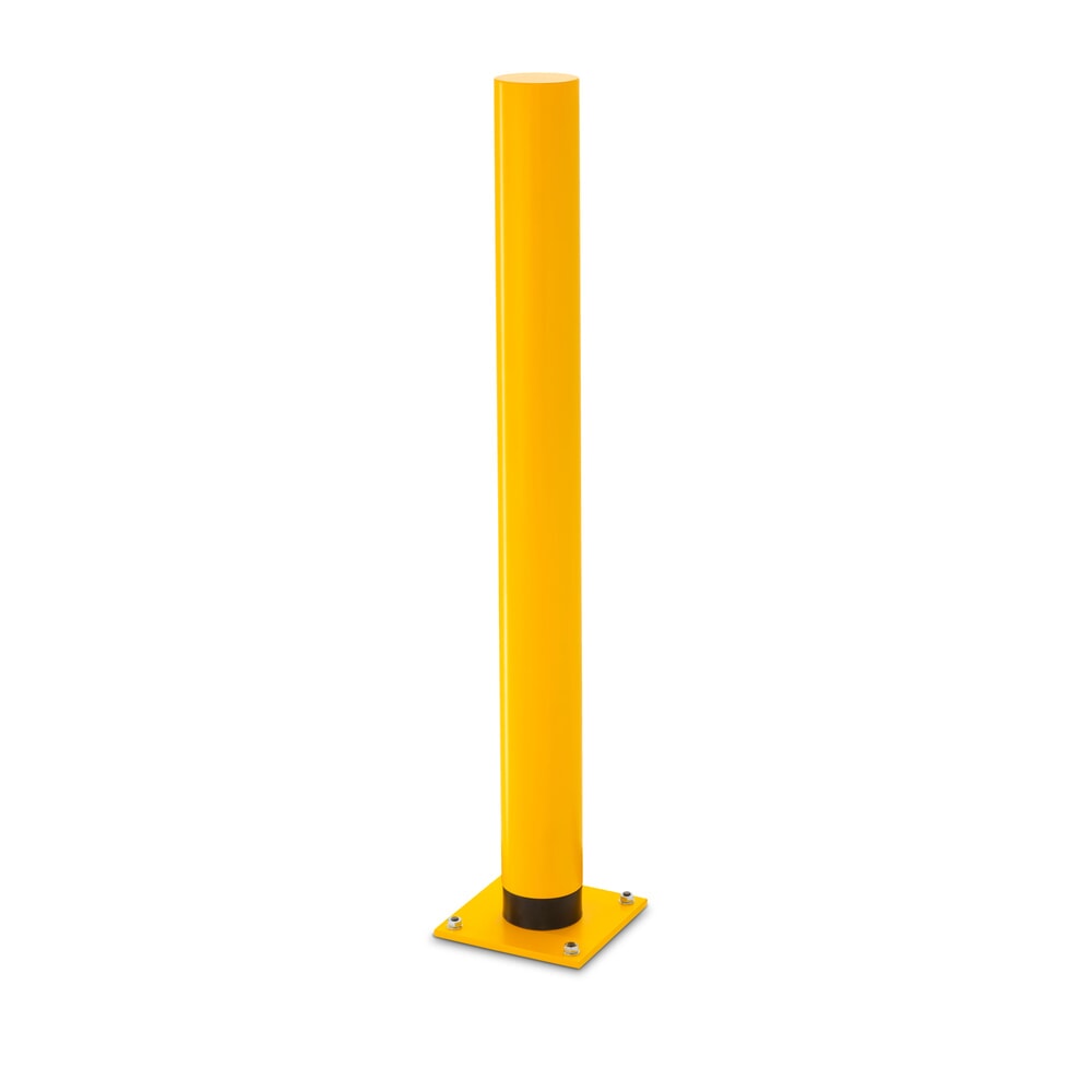 Anrotec Rammschutzpoller mit Klingelalarm, stehend