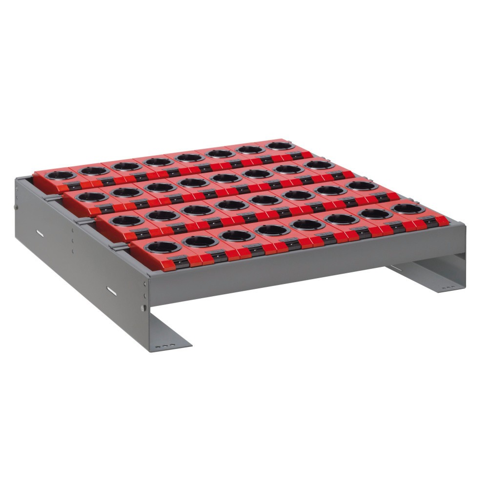 LISTA Werkzeughalter-Set 36x36E, (BxTxH) 588x596x82-162mm, Typ ISO-SK 50, 20 Halter