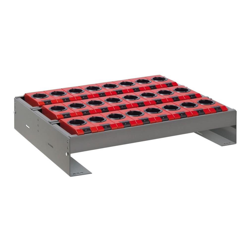 LISTA Werkzeughalter-Set 36x27E, (BxTxH) 588x447x82-162mm, Typ ISO-SK 40, 24 Halter