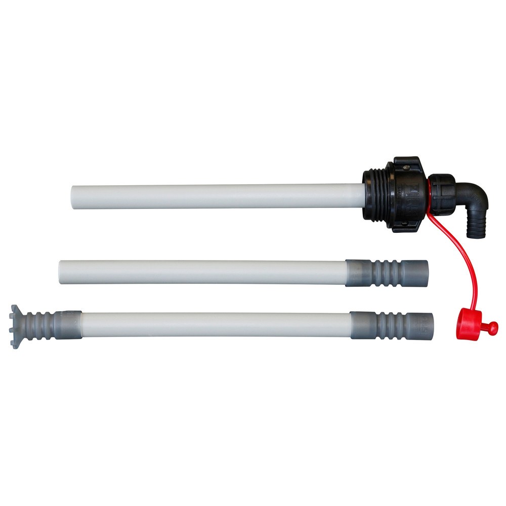 Saugrohr 3-teilig, Einschraubgewinde 2" BSP, mit AF2-Kupplung, Ausgang DN 19, für CEMO Pumpensysteme Cematic