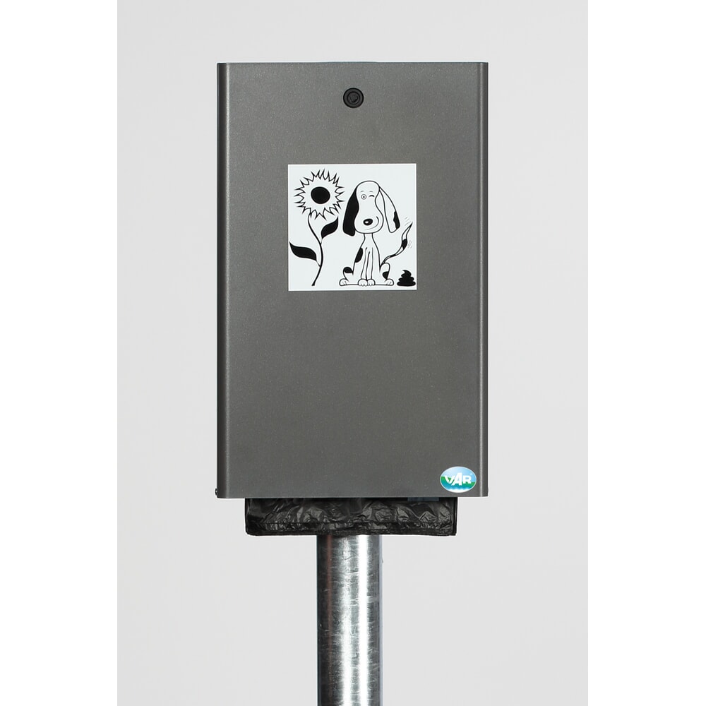 VAR® Hundekotbeutelspender DS 2, eisenglimmer