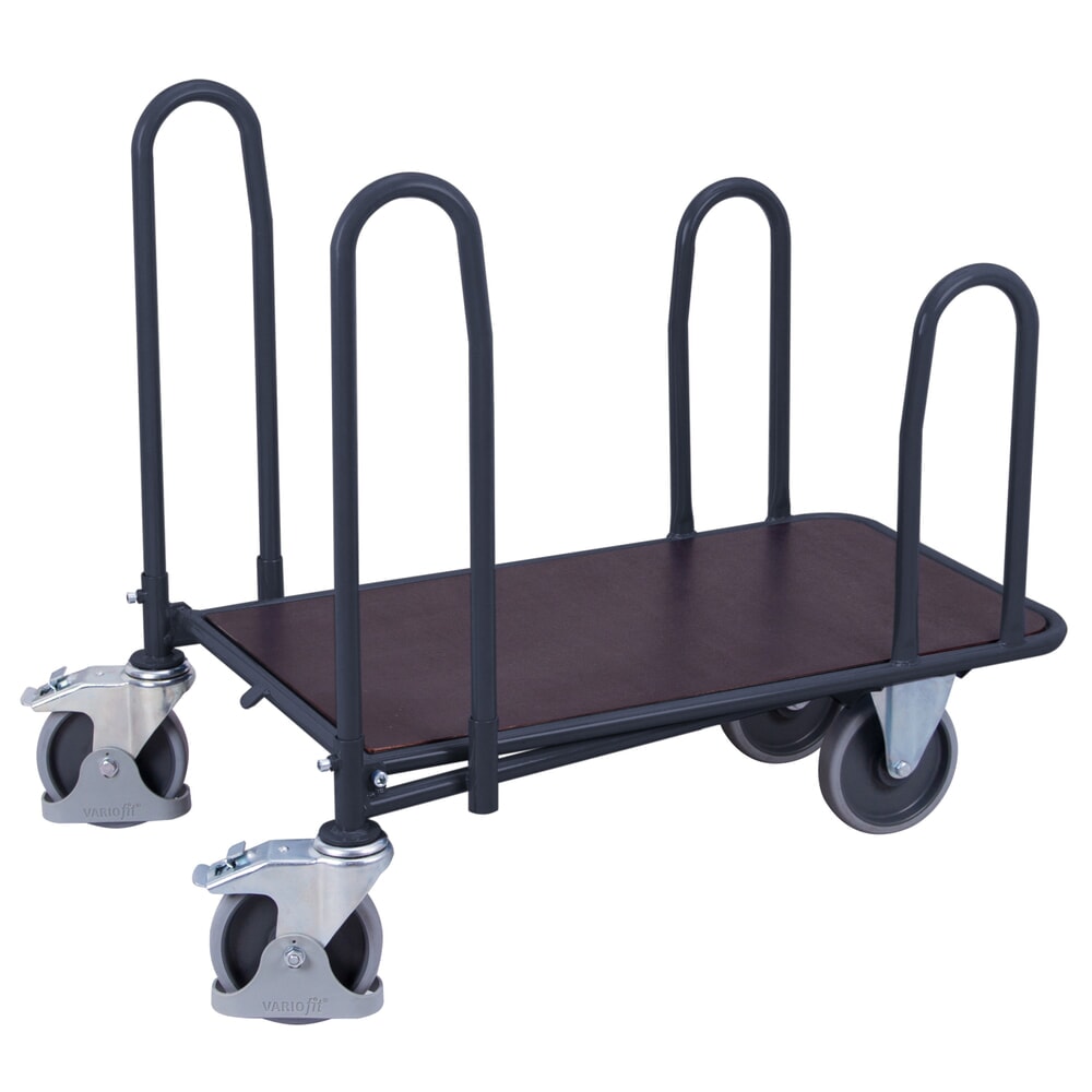 VARIOfit® C+C-Wagen, 4 Seitenbügel, HxBxT 995 mm x 1100 mm x 740 mm, anthrazitgrau