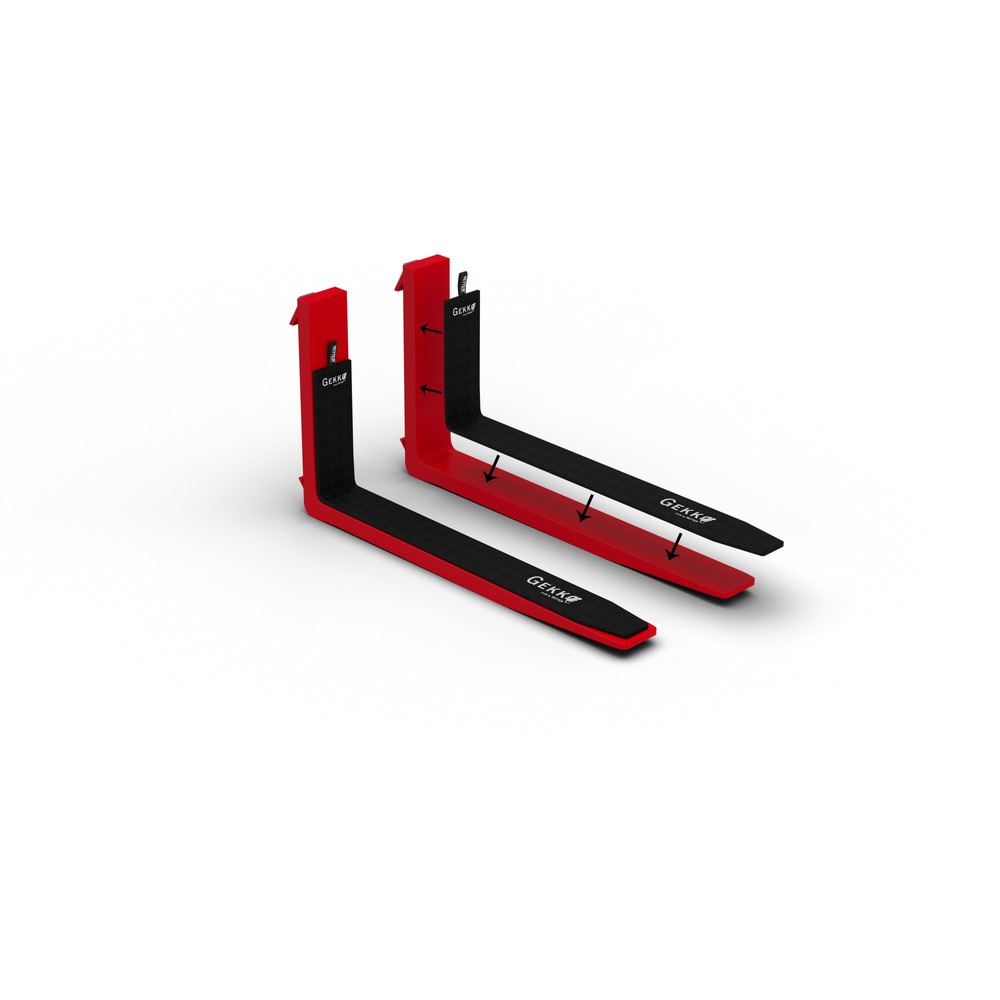 VETTER® GEKKO magnetische Antirutsch-Auflage für Gabelzinken, LxB 1.150 x 145 mm
