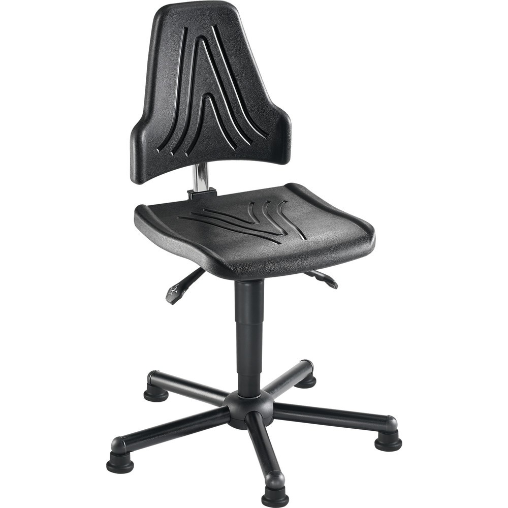 meychair Arbeitsdrehstuhl Workster Komplex XXL ESD, PU-Schaum, Bodengleiter