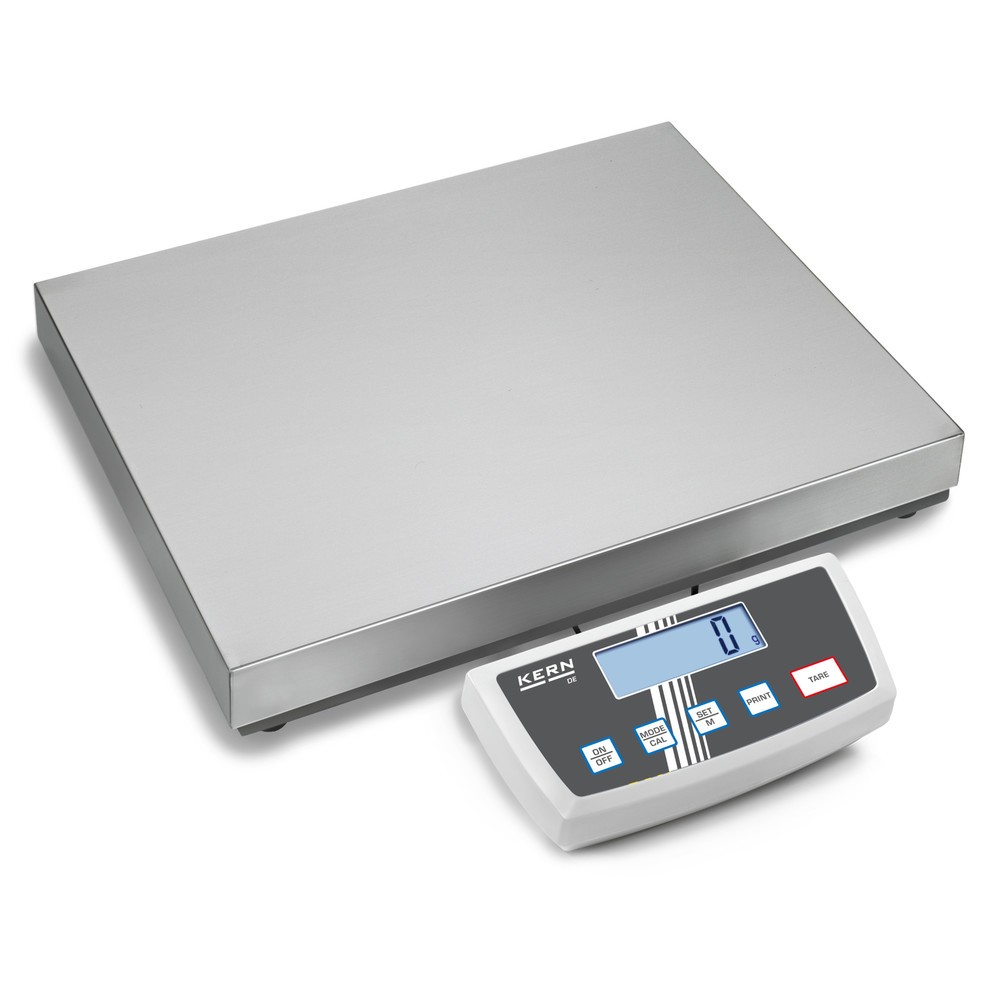 KERN Plattformwaage mit Anzeigegerät, BxT 522 x 403 mm, Wägebereich max. 300 kg, Ziffernschritte 50|100 g