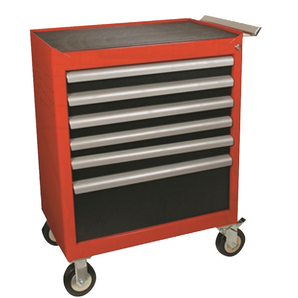 Waterloo™ Werkzeugwagen WE, 6 Schubladen, Höhe 5x 62 mm, 1x 202 mm