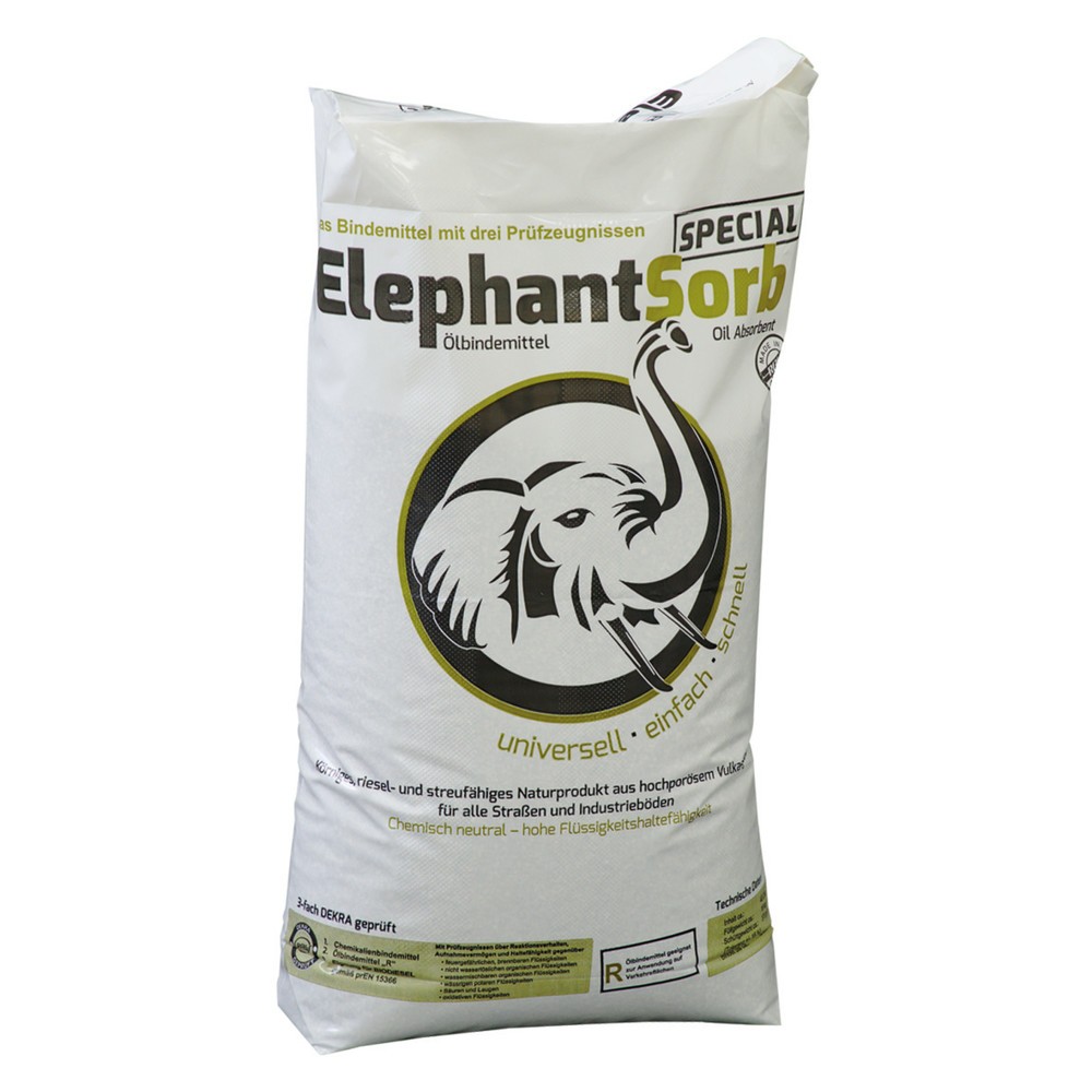 Elephant Sorb Special, 40 Liter, Chemikalien- und Ölbindemittel "R", 2 Stk/VE