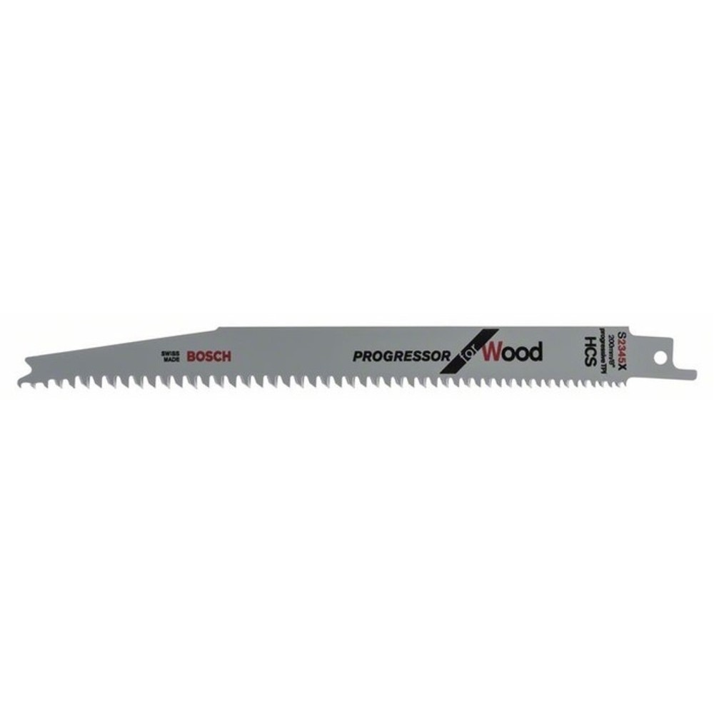 Säbelsägeblatt S 2345 X L.200mm B.19mm TPI 6-10 2,5-4,3mm 25 St./Karte
