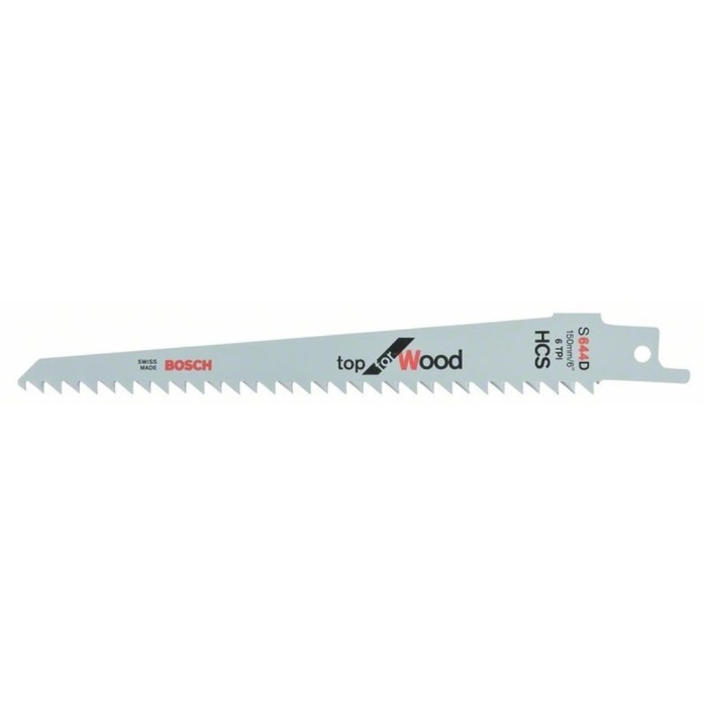 Säbelsägeblatt S 644 D L.150mm B.19mm TPI 6 4,3mm 100 St./Karte