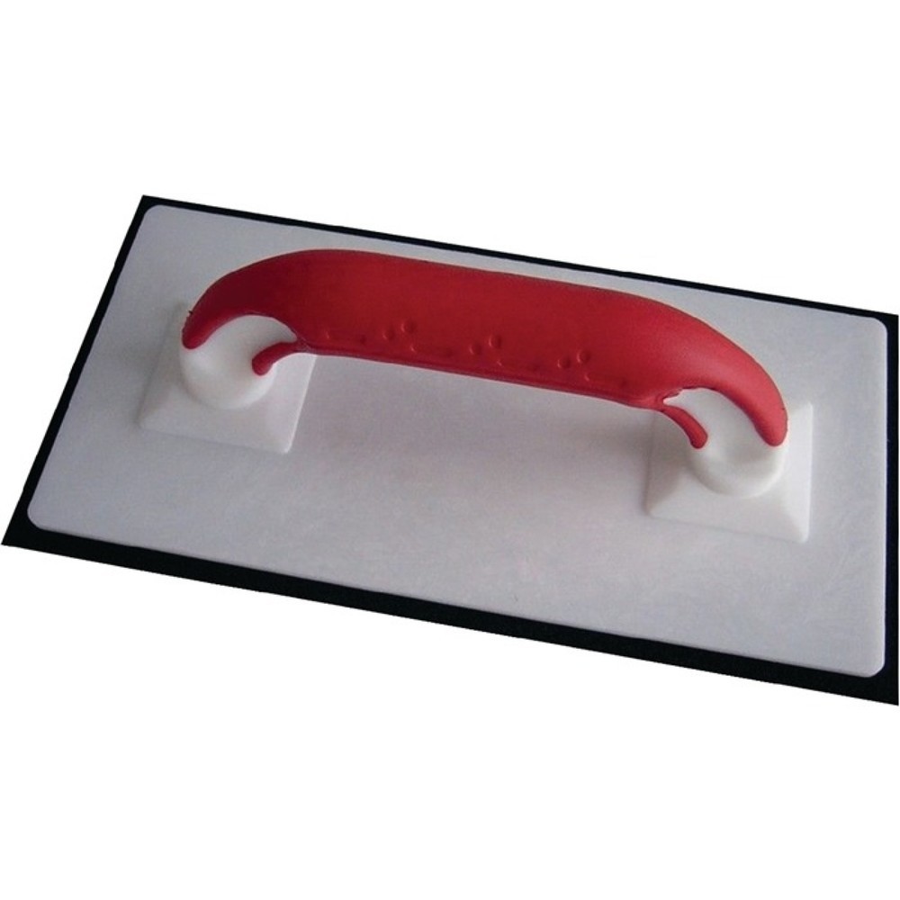 Reibebrett m.2-K-Griff, m.Zellgummiauflage Ku.L280xB140xS10mm