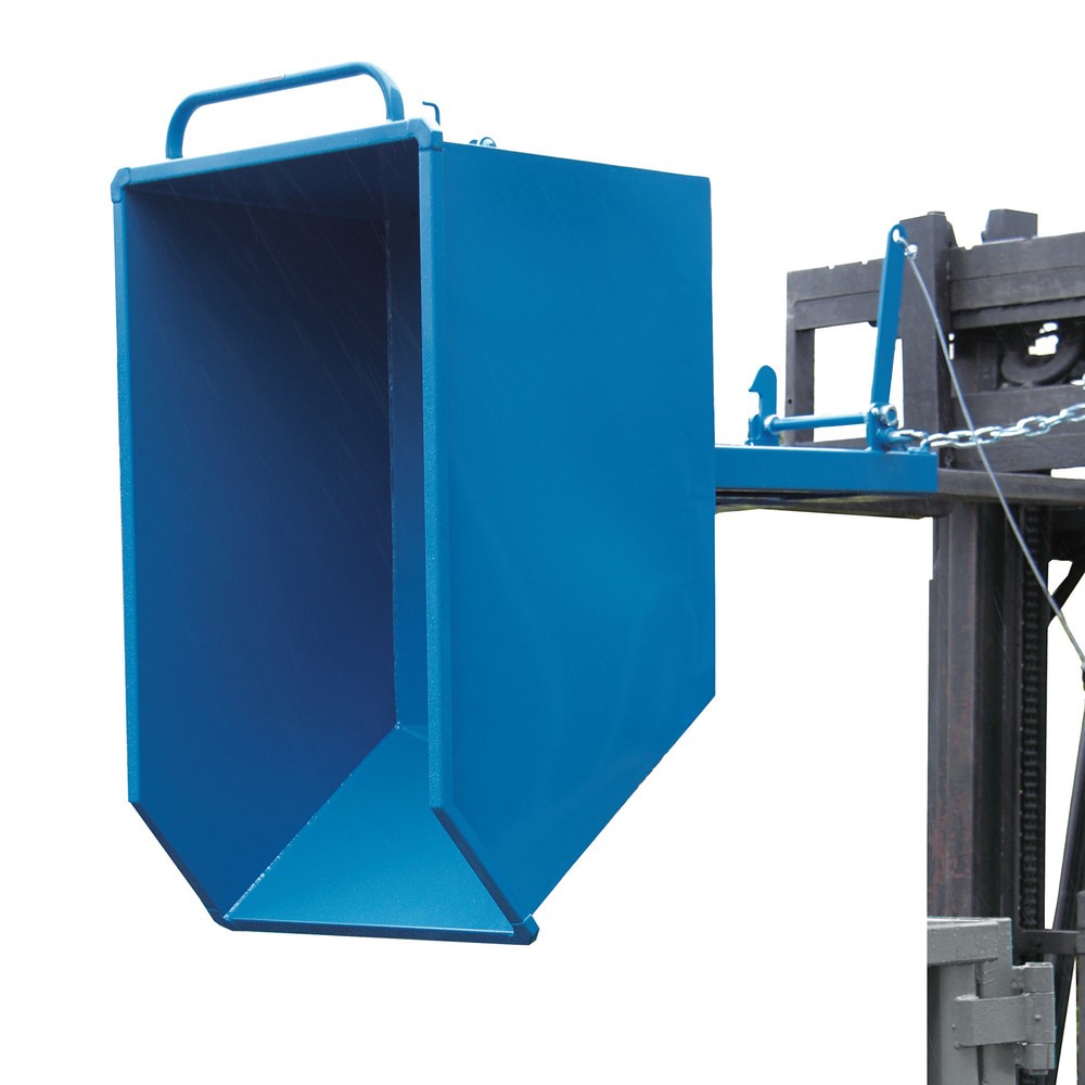fetra® Kippbehälter mit Rollen, Volumen 0,75 m³