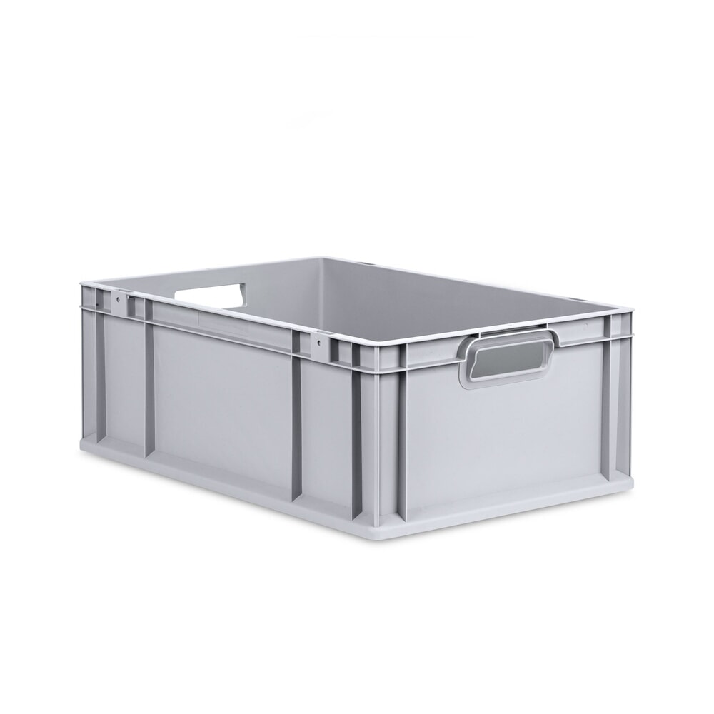 Allit Eurobox, mit grauen GrifföffnungenHxBxT 220 x 600 x 400 mm, 44 Liter, 4 Stk/VE