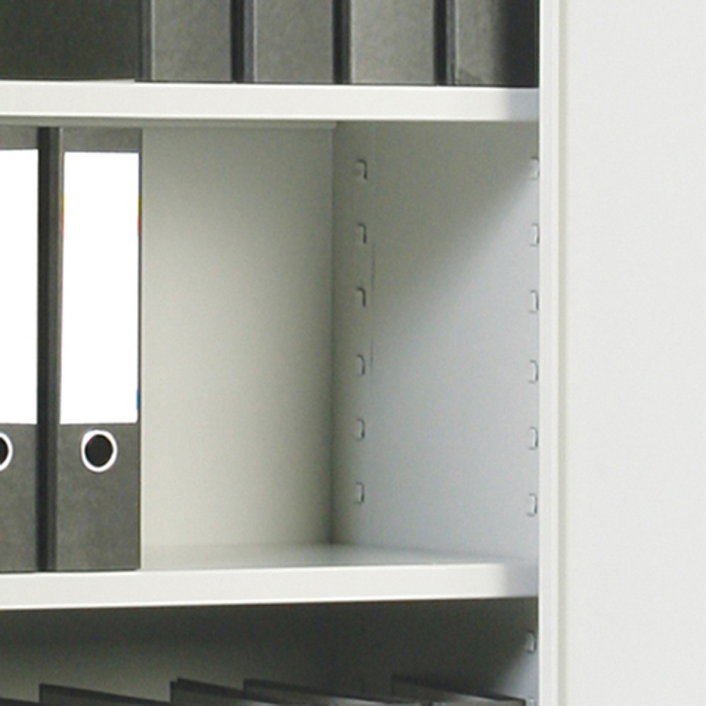 Fachboden für HEMMDAL Werkstatt-Flügeltür-/Beistellschrank, BxT 920 x 528 mm, verzinkt