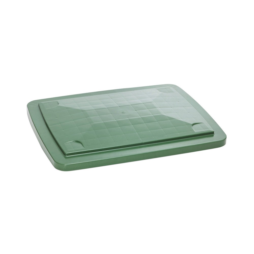 Deckel für CRAEMER Grossbehälter aus Polyethylen, für Volumen 400 Liter, grün