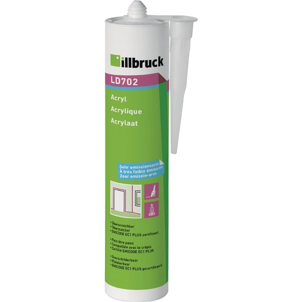 ILLBRUCK Acryl LD702 310 ml weiss Kartusche