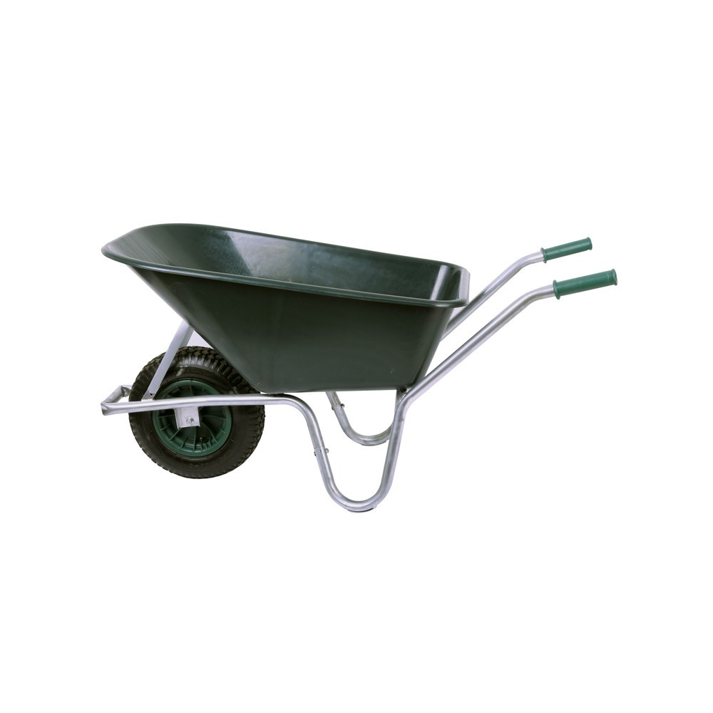 Schubkarre, TK 150 kg, 100 l, PVC grün