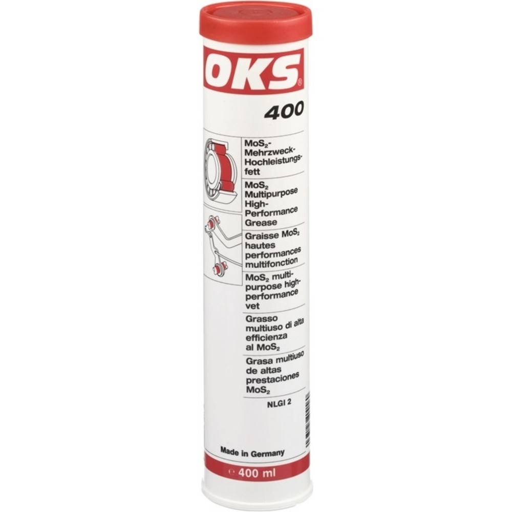 OKS MoS² Hochleistungsfett 400 schwarz 1000g Dose