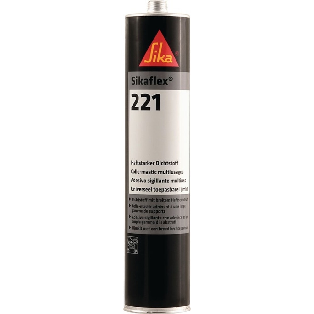 SIKAFLEX Polyurethandichtstoff®-221 300 ml uniweiß Kartusche SIKA