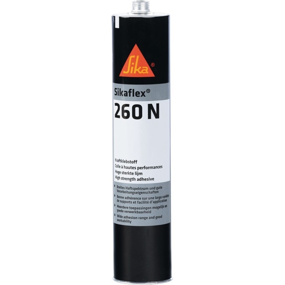 SIKA Konstruktionskleberflex®-260 N schwarz 300 ml Kartusche SIKA