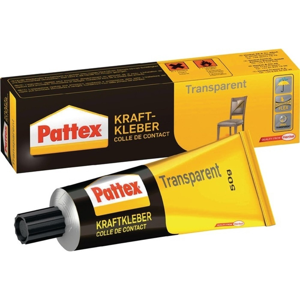 PATTEX Kraftkleber transp.-40GradC b.+70GradC 50g Tube