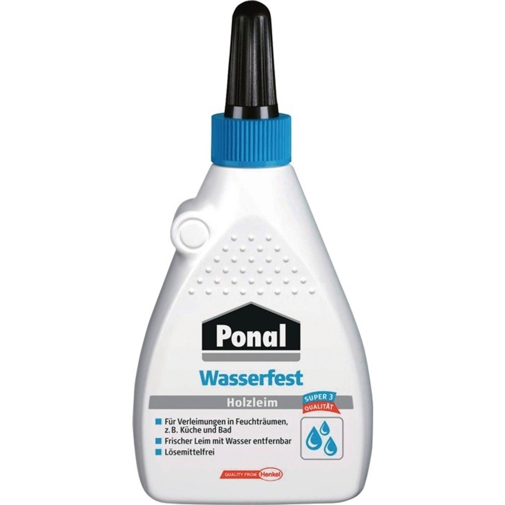 PONAL Holzleim Wasserfest/Super 3 550g EN 204: D3 Flasche