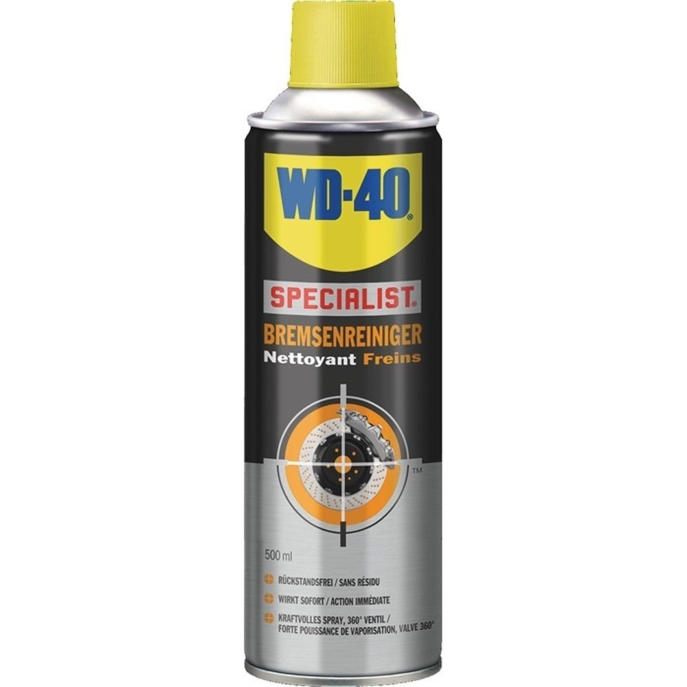 WD-40 SPECIALIST Bremsenreiniger acetonhaltig 500 ml Spraydose