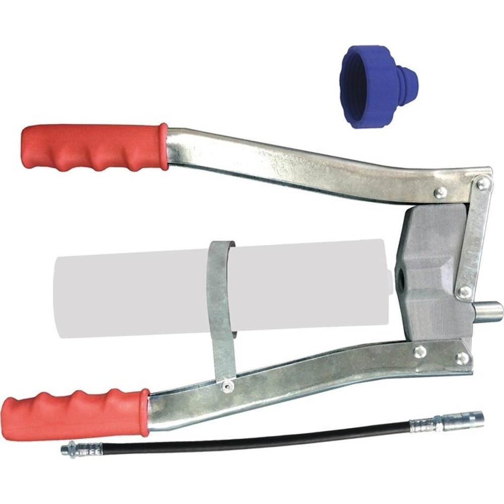 SAMOA-HALLBAUER Zweihandfettpresse PZP f.für 400/500g Schraubkart. 400/500 cm³