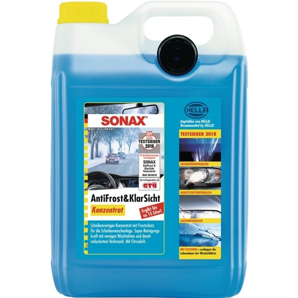 SONAX Scheibenreiniger AntiFrost+KlarSicht Konzentrat 5l Kanister