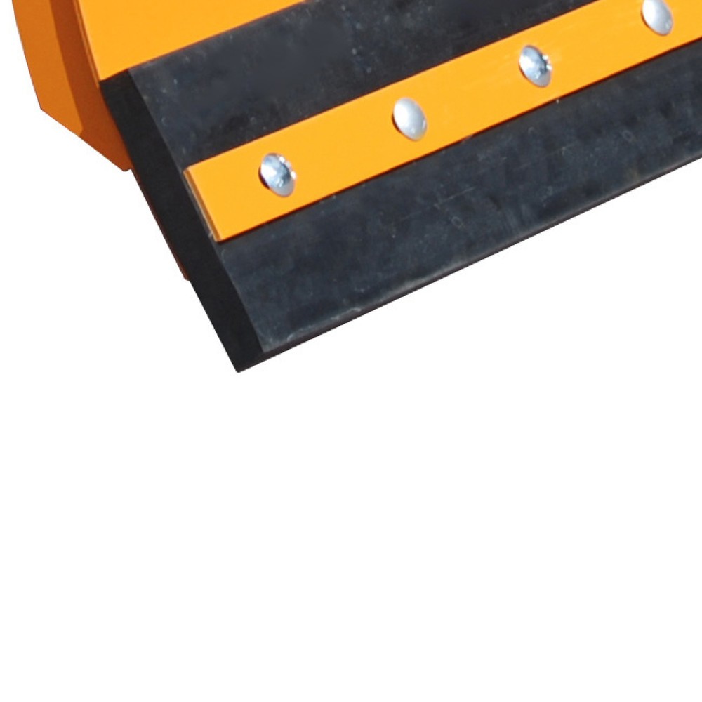 Ersatz-Schürfleiste aus Gummi für Bauer® Stapler-Schneeschieber Profi, Breite 2.100 mm