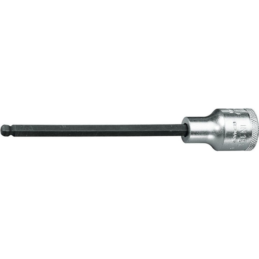 Steckschlüsseleinsatz IN 19 LK 1/2 ″ Innen-6-kant, Kugelkopf Schlüsselweite 12 mm