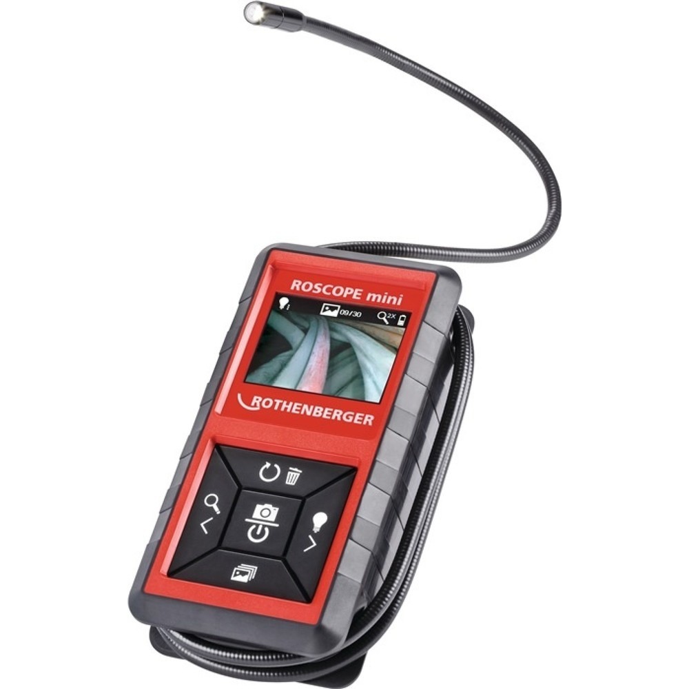 ROTHENBERGER Inspektionskamera ROSCOPE®mini 2 Zoll 320x240 8,5mm Kabel-L.1200mm