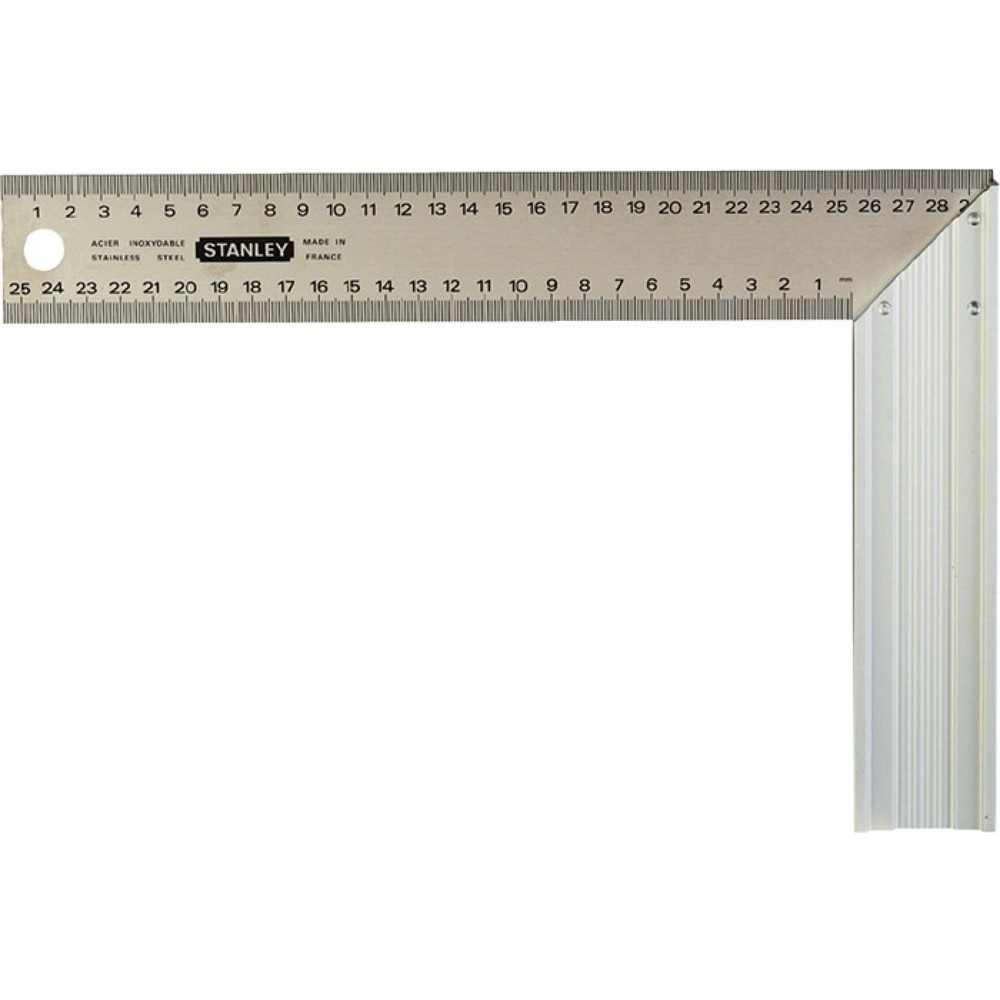 STANLEY Schreinerwinkel Schenkel-L.300mm m.Gehrung Kurzer Schenkel 200mm