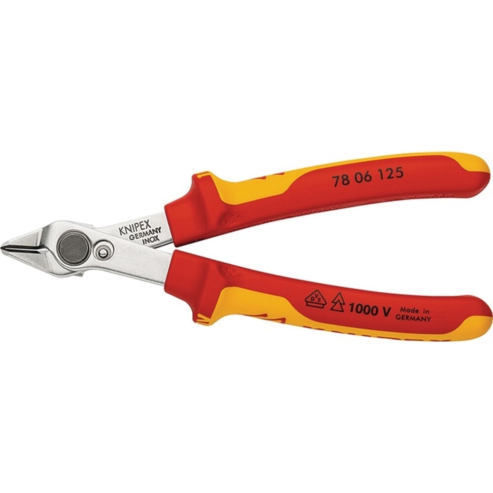 Elektronikseitenschneider Electronic Super-Knips® Länge 125 mm Form 0 Facette nein VDE