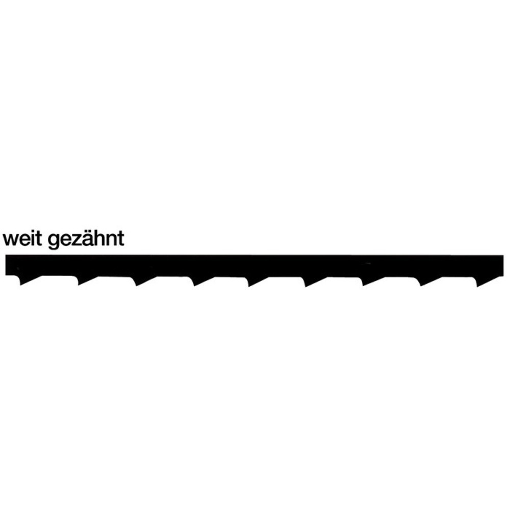 Laubsägeblatt Blitz L.13cm Nr.9 (GROB) weitgezahnt f.HO u.Ku.