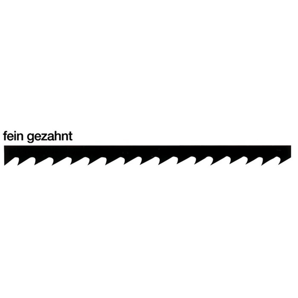 Laubsägeblatt Finis L.13cm Nr.5 (MITTEL) f.MET