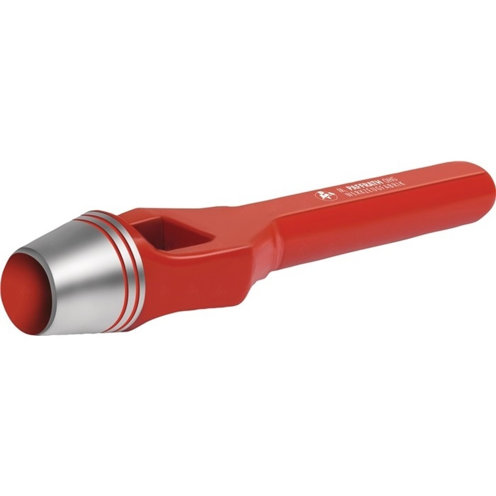 PAFFRATH Henkellocheisen Loch-D.38mm rot