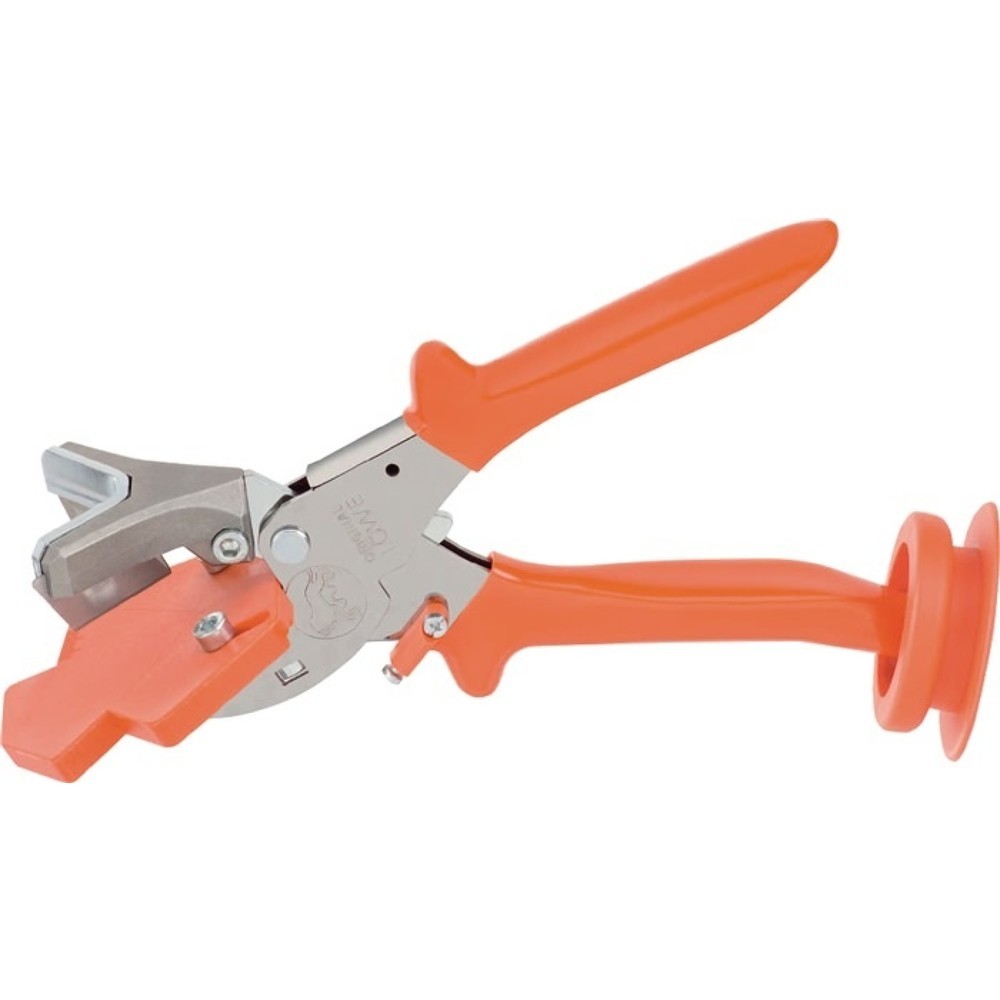 LÖWE Dichtungsprofilschere 4104/VR L.230mm V-Schnitt Gum