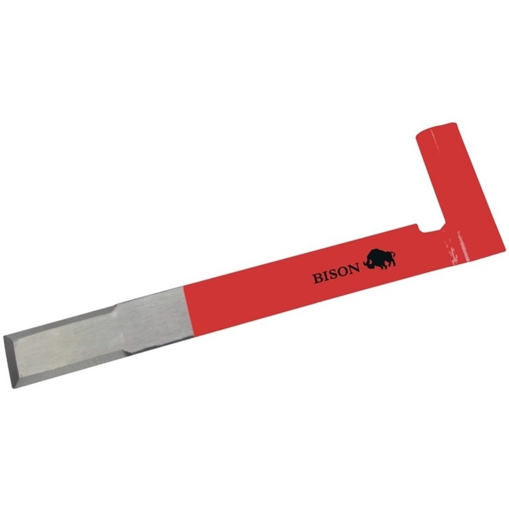BISON Stichaxt Gesamt-L.400mm 3-seitig geschliffen, geh.CrV-Stahl
