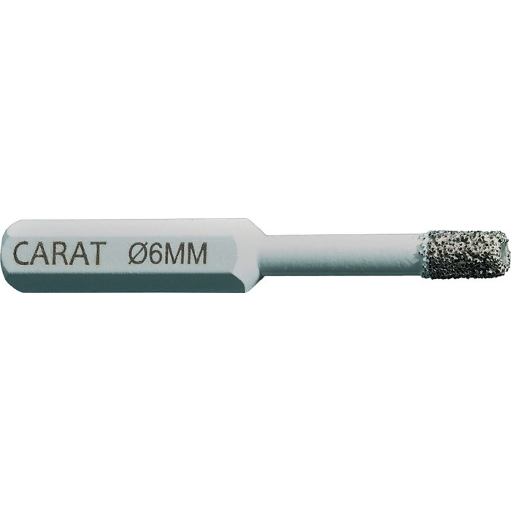 CARAT Fliesenbohrer D.8mm 35mm 6-kant-Aufnahme