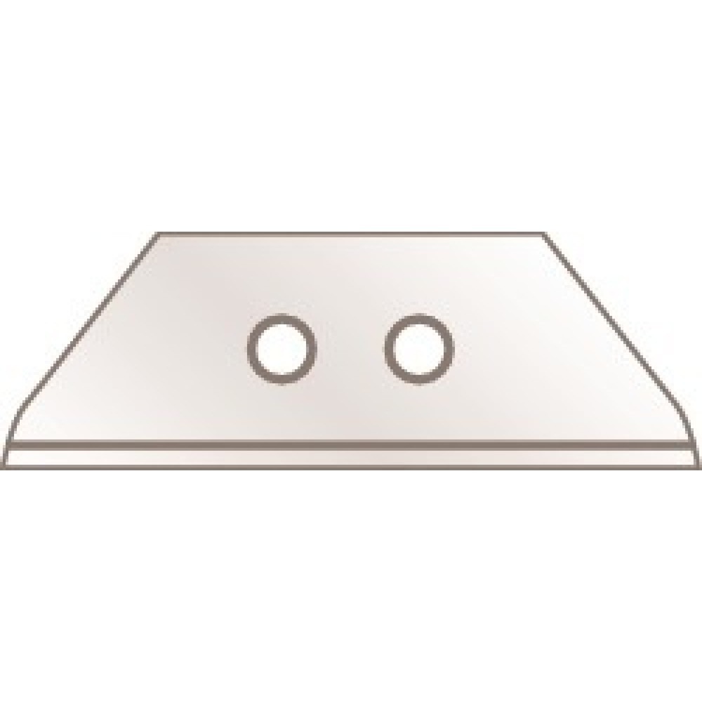 MARTOR® Trapezklinge 60099 L55,5xB19xS0,63mm m.Lochung 10 St./Spender