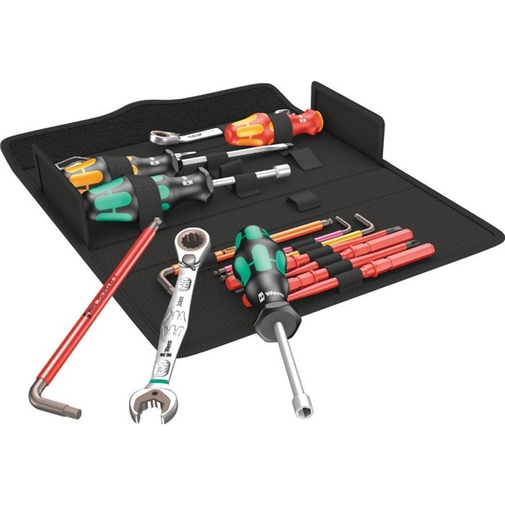 WERA Werkzeugset KK SH 2 15tlg.f.Sanitär- u.Heizungsinstallationen
