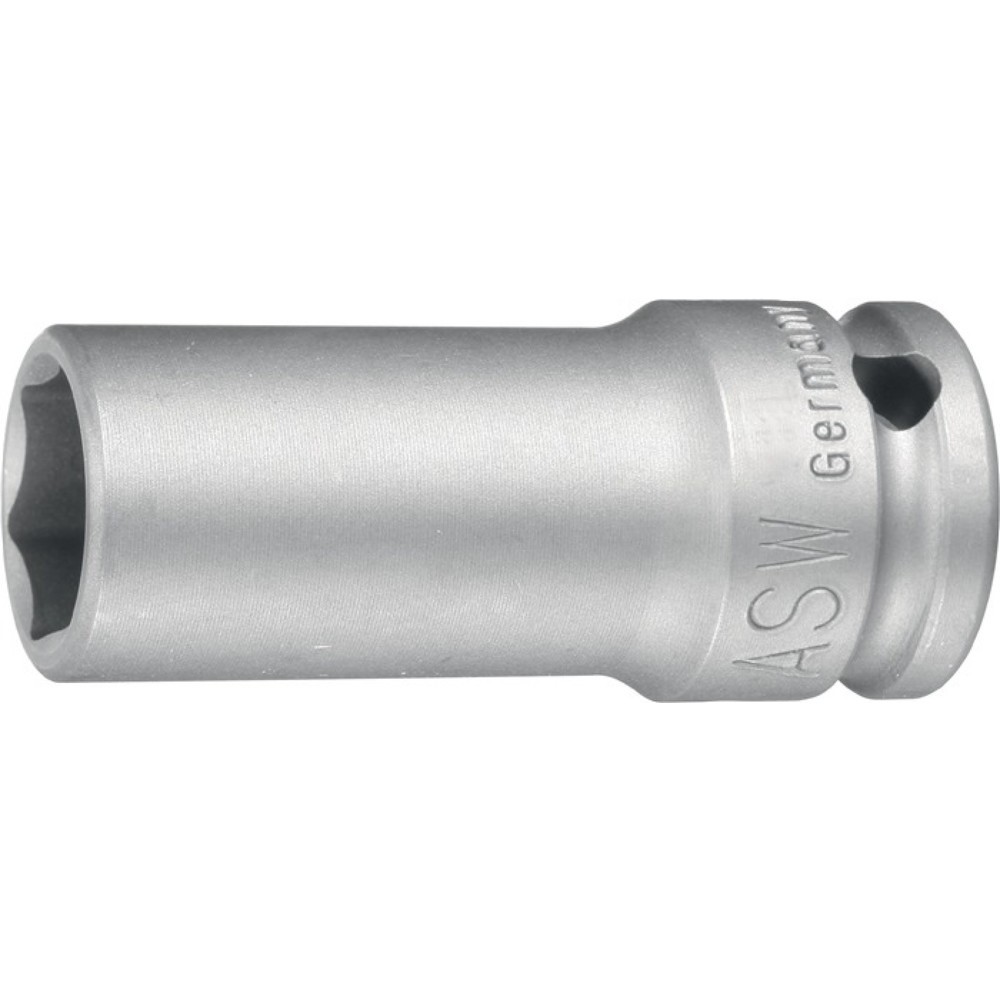 ASW Kraftschraubersteckschlüsseleinsatz 720 L 1/2 Zoll 6KT SW 13mm L.78mm