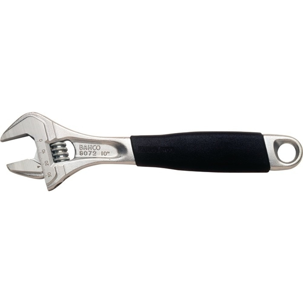 BAHCO Rollgabelschlüssel 9070C max.20mm L.158mm m.Einstellskala, Ku.-Griff