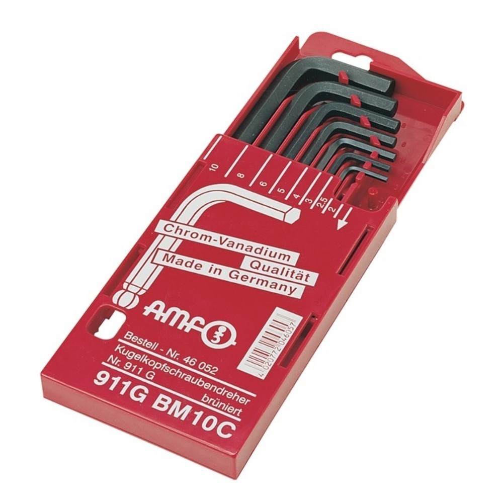Winkelschraubendrehersatz 911G-BM10 8-teilig Schiebekassette SW 2 10 mm